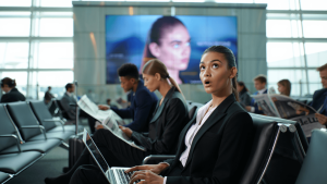 Stratégies de marketing pour une audience captive en lieux d&rsquo;attente et de transit