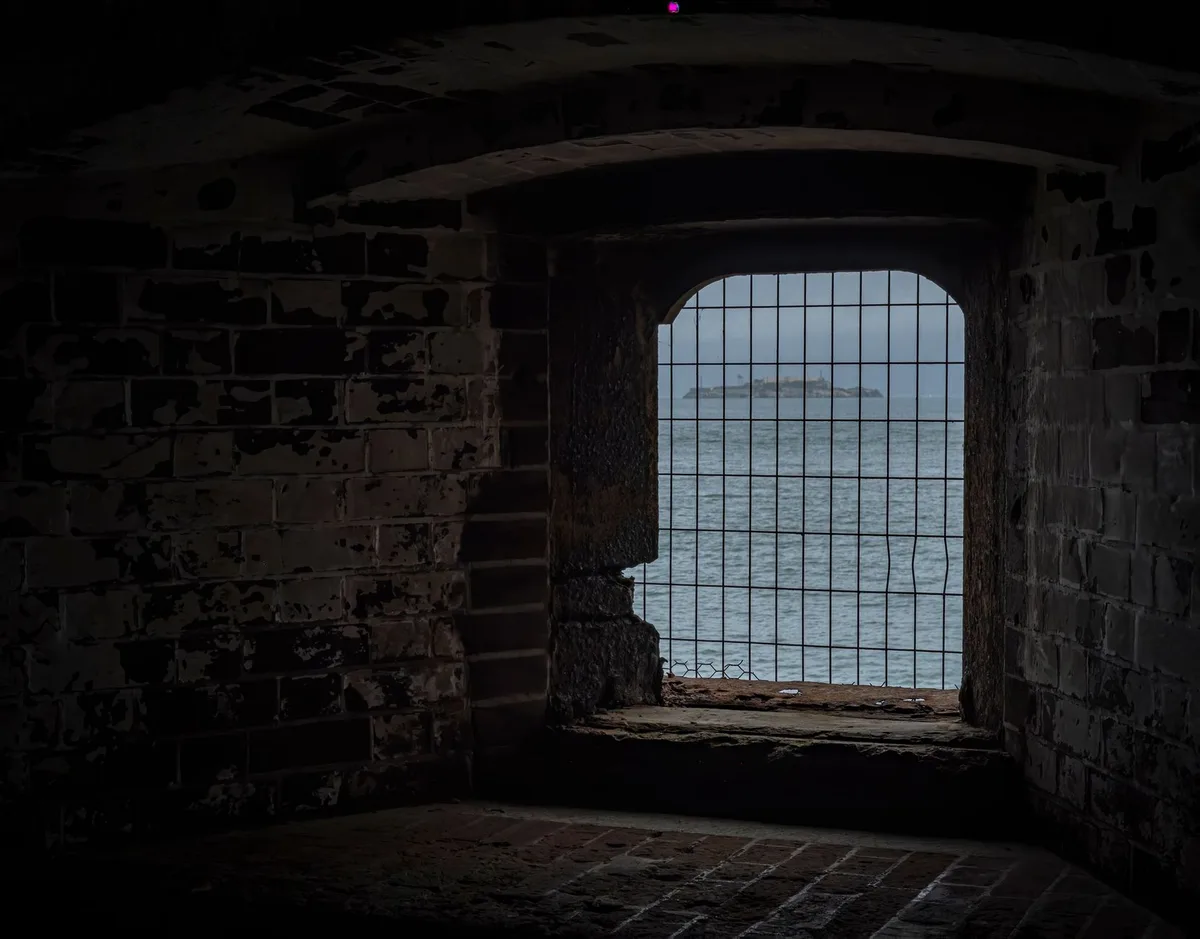 Vue du Château d'If, la forteresse maritime servant de prison historique